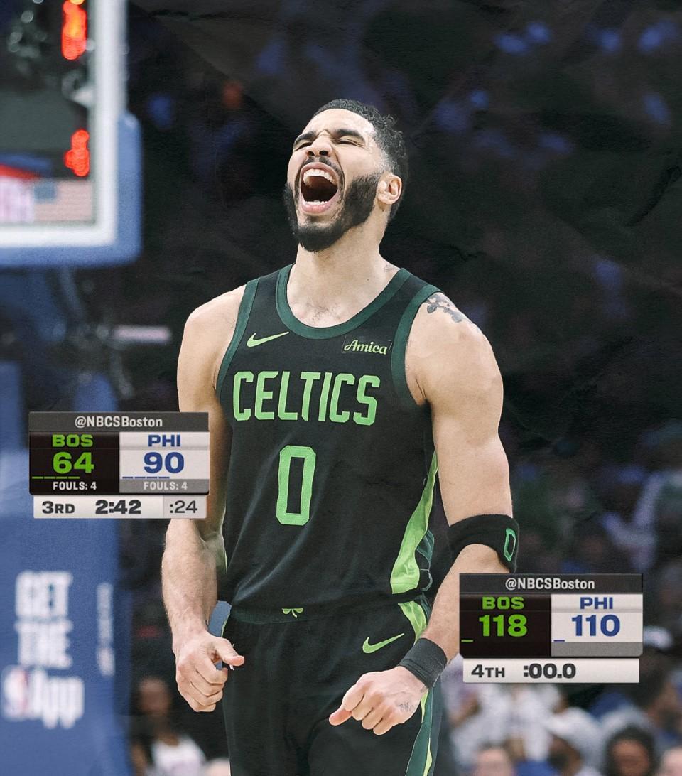 包含德国男篮力克76人，塔图姆一己之力扛起全队的词条