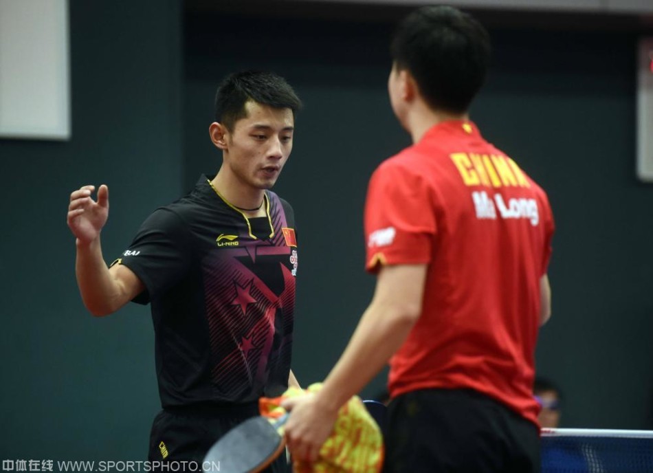 德国队力克日本队，张继科扛起全队